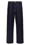 Carhartt Mens Blue Brandon Wide-leg Relaxed-fit Denim Jeans Xl In Blue