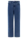 Carhartt Landon Straight-leg Washed Jeans In Blue