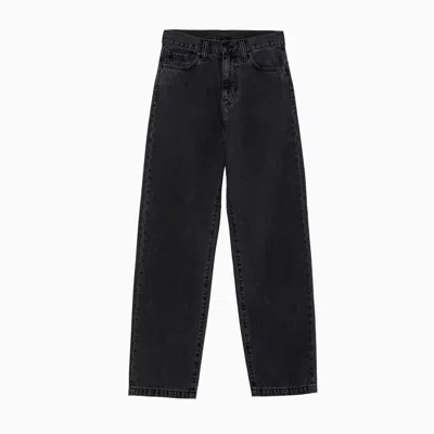 Carhartt Brandon Cotton Denim Jeans In Grey