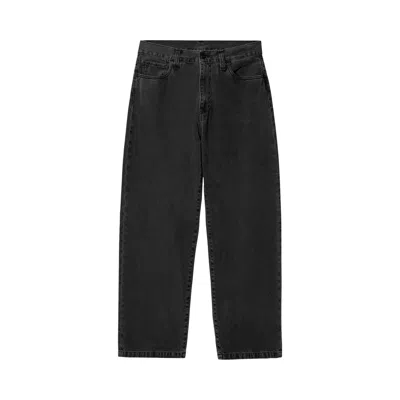 Pre-owned Carhartt Wip Landon Pant 'black (heavy Stone Wash)' | Men's Size 30