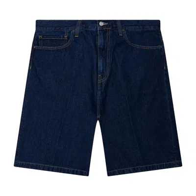 Pre-owned Carhartt Wip Landon Short 'blue Stone Washed' | Men's Size 29