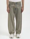 Carhartt Work In Progress Landon Wide Leg Jeans In Green