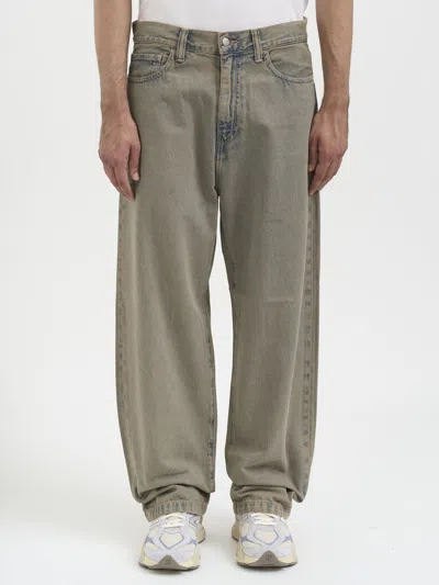Carhartt Wip Landon Smithtown Denim Pants In Green