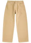 Carhartt Wip Mens Landon Canvas Loose Tapered-fit Trousers In Sand