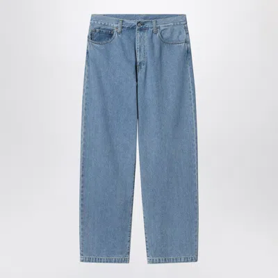 Carhartt Landon Trousers In Blue Denim