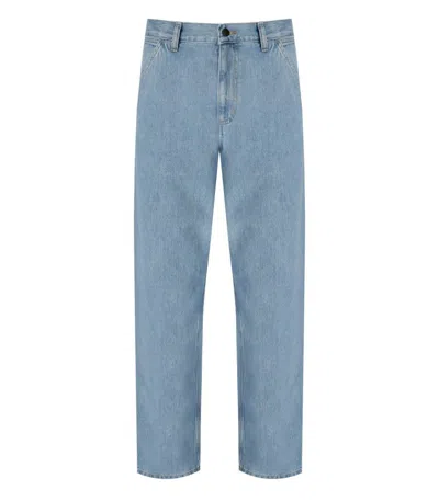 Carhartt Wip Single Knee Blue Stone Bleached Jeans