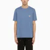 CARHARTT CARHARTT WIP LIGHT BLUE S/S POCKET T-SHIRT