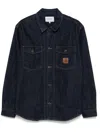 Carhartt Wip Lincoln Logo Denim Overshirt