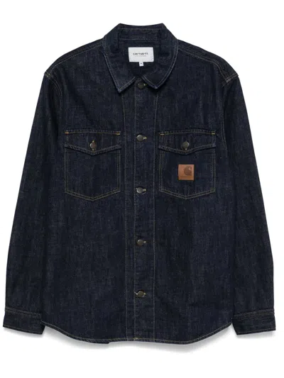 CARHARTT CARHARTT WIP LINCOLN SHIRT JACKAT `CAMANO` DENIM CLOTHING