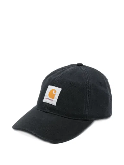 Carhartt Work In Progress Icon Adjustable Baseball Cap In Black