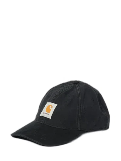 Carhartt Wip Logo Baseball Cap In Gray