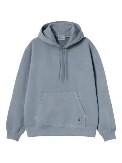 Carhartt Torion Logo Patch Hoodie In Blue