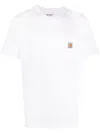 Carhartt Cotton T-shirt With Logo Patch In White