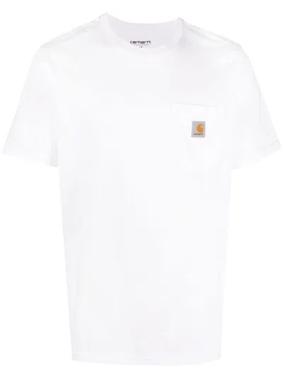 CARHARTT CARHARTT WIP LOGO COTTON T-SHIRT