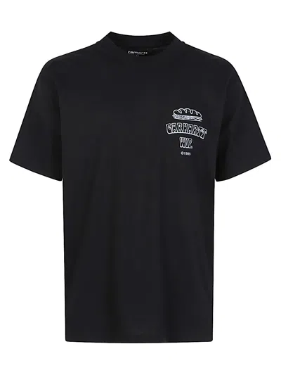 CARHARTT CARHARTT WIP LOGO COTTON T-SHIRT
