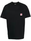 Carhartt Wip Short-sleeve Logo T-shirt In Black