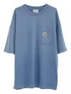 Carhartt Mens Sorrent Hudson Crewneck Cotton-jersey T-shirt In Blue