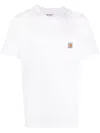 Carhartt Wip Cotton T-shirt With Logo Patch In Multi