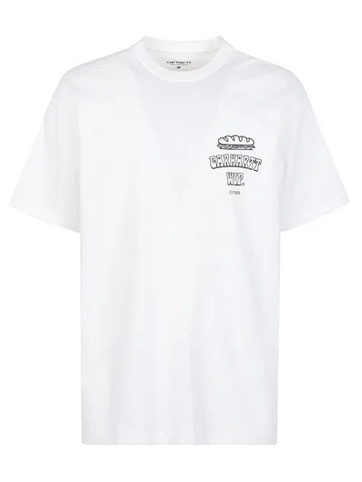 CARHARTT CARHARTT WIP LOGO COTTON T-SHIRT