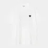 Carhartt Wip Logo Cotton T-shirt In White