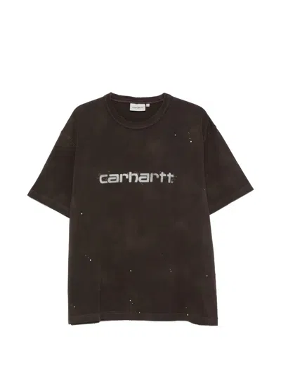 CARHARTT CARHARTT WIP LOGO COTTON T-SHIRT