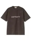Carhartt Painter Logo-print T-shirt In Brown