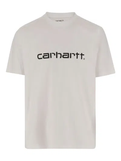 CARHARTT CARHARTT WIP LOGO COTTON T-SHIRT