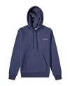 Carhartt Wip Logo Embroidered Drawstring Hoodie In Blue