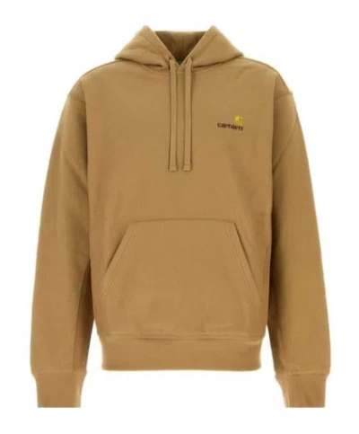 CARHARTT CARHARTT WIP LOGO EMBROIDERED HOODIE