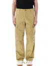 CARHARTT CARHARTT WIP LOGO PATCH STRAIGHT LEG PANTS