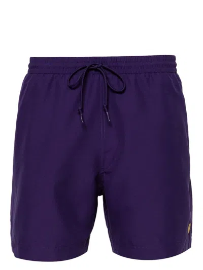 CARHARTT CARHARTT WIP LOGO SWIM TRUNKS