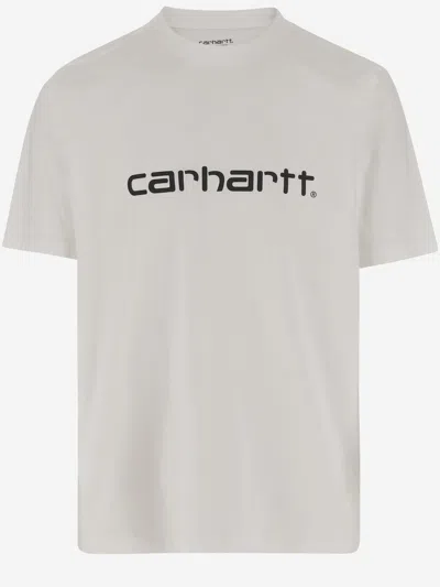 CARHARTT CARHARTT WIP LOGO-PRINT COTTON T-SHIRT
