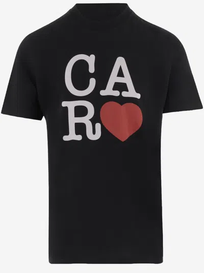Carhartt Wip Logo-printed Organic Cotton T-shirt In Black
