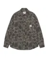 Carhartt Duck Camouflage-pattern Shirt In Gray