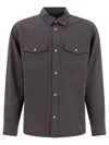 Carhartt Collared Shirt With Pockets And Cuffed Sleeves