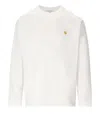 Carhartt Wip L/s Chase White T-shirt In Bianco
