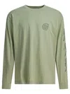 Carhartt Terrestrial Long-sleeve Graphic-print T-shirt In Gold