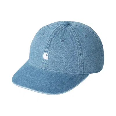 Pre-owned Carhartt Wip Lucas Cap 'bleached Blue' | Men's Size Onesize