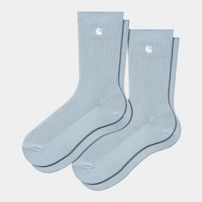 Carhartt Wip Madison Packs Socks In Gray