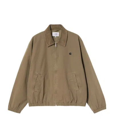 Carhartt Wip Madison Ripstop Bomber Jacket In Brown