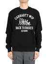 Carhartt Main Basics Crewneck Sweatshirt In Black