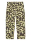 Carhartt Wip Main Camouflage Trousers In Green