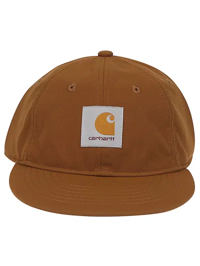 Carhartt Wip Main Clarton Baseball Cap In Brown