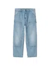 Carhartt Light Blue Relaxed Jeans In Blue