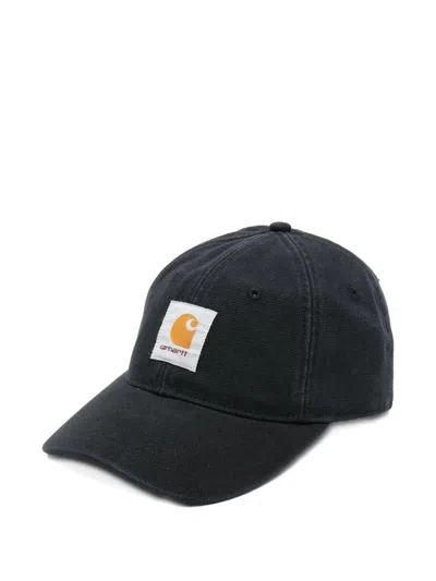 Carhartt Work In Progress Icon Adjustable Baseball Cap In Black