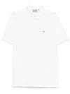 Carhartt Wip Logo Embroidered Short-sleeved Polo Shirt
