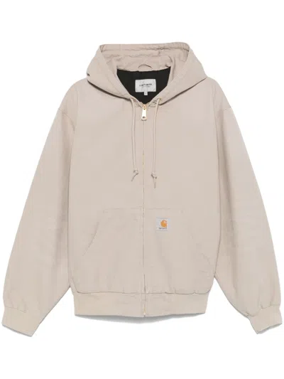 Carhartt Wip Main Men's Jackets In Beige