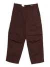 Carhartt Wip Main Organic Cotton Cargo Trousers In Brown