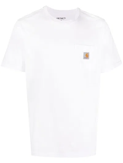 Carhartt Wip Main Pocket Cotton T Shirt In Animal Print