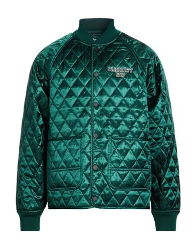 Carhartt Wip Man Puffer Emerald Green Size S Polyester